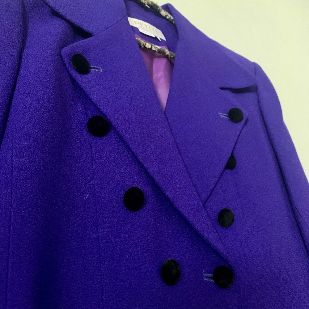 1980s Petite Sophisticate double breasted Blazer